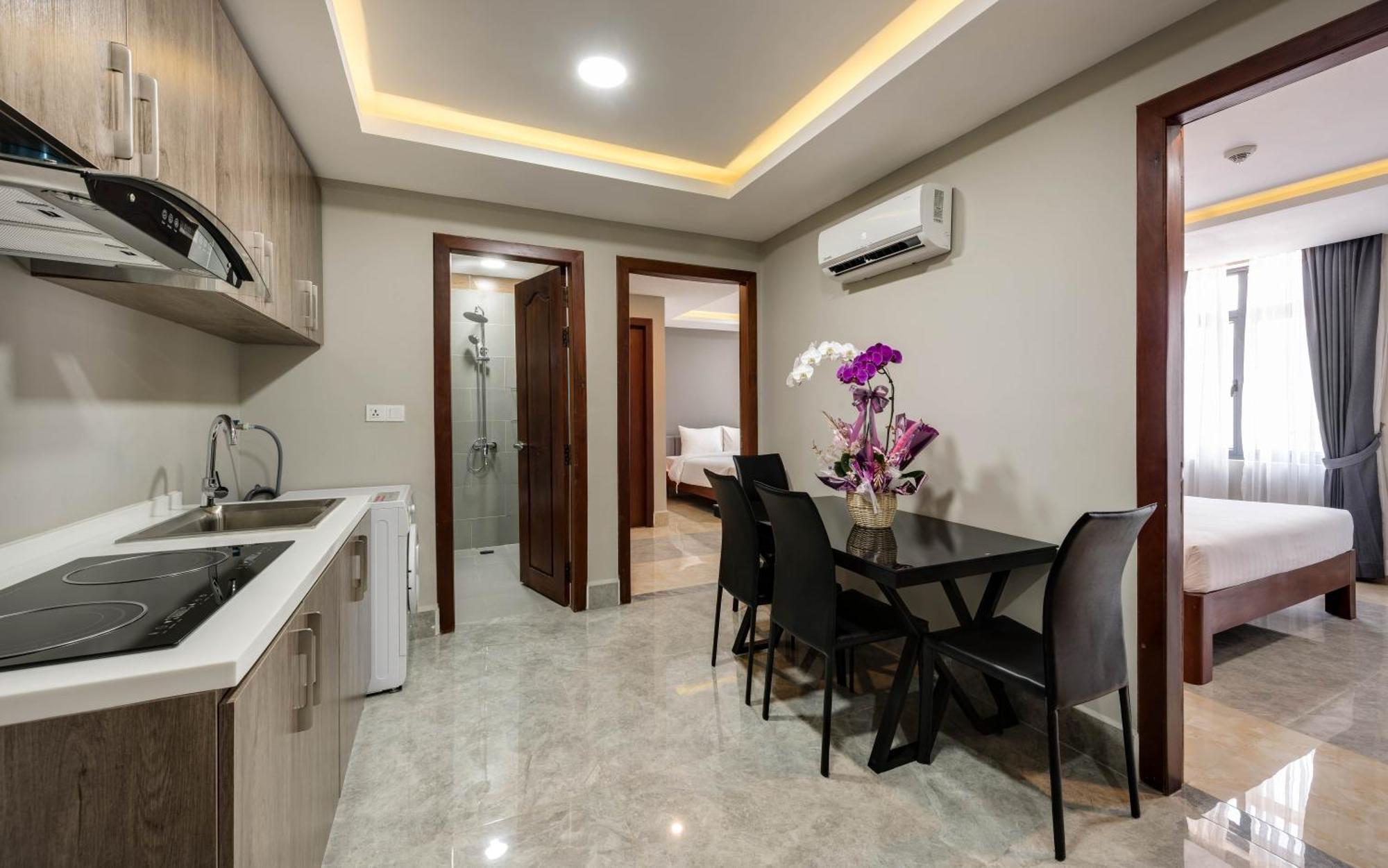 Soho Residence Phnom Penh Chambre photo